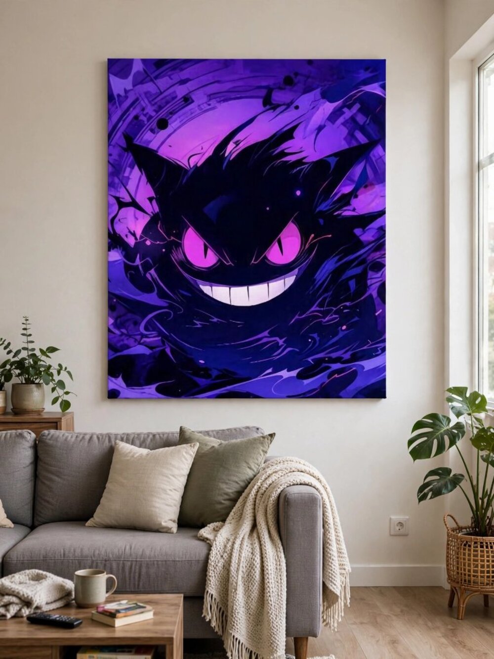 Pokemon Gengar Canvas Print | Wall Art